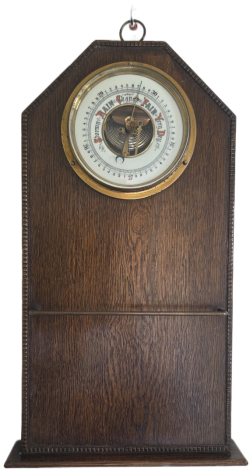 Barometer With Letter Holder